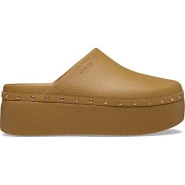 Imagem de Sandália Crocs Dylan Platform Studded Clog Umber-Unissex
