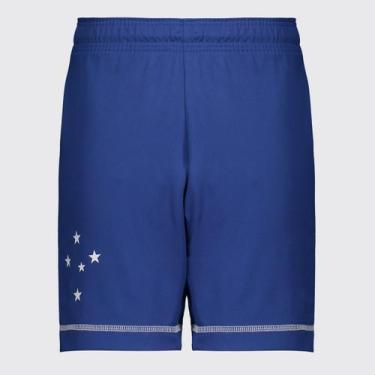 Imagem de Bermuda Cruzeiro Taça Infantil Azul - Braziline, 12 ANOS