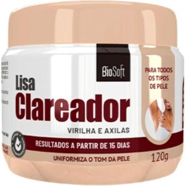 Imagem de Creme Lisa Clareador Virilha E Axilas 120g Biosoft - Congratulations S