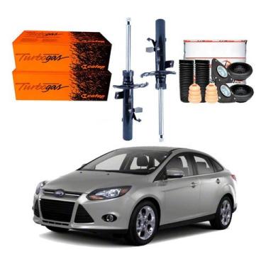 Imagem de Kit Amortecedor Dianteiro Focus Sedan 1.6 2.0 2013 A 2014 - Cofap