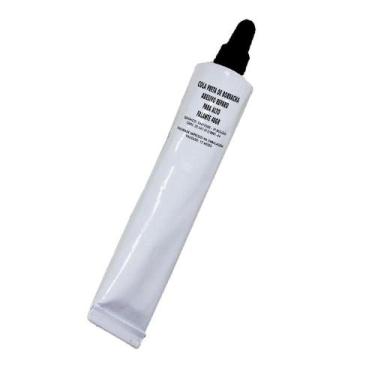 Imagem de Cola Preta De Borracha Adesivo Reparo Para Alto Falante 40Gr Preto - S