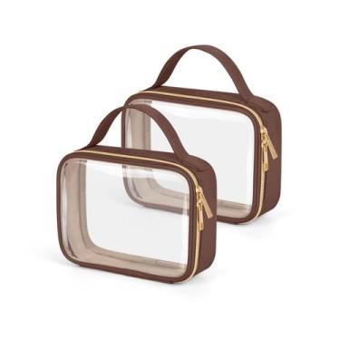 Imagem de Bolsa de higiene Wedama, pacote com 2 unidades, bolsa de cosméticos de
