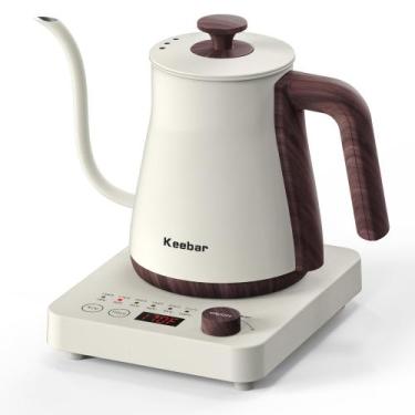 Imagem de Chaleira Elétrica Keebar 0,8L 1000W - 6 Controles de Temperatura