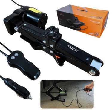 Imagem de Macaco Elétrico Automotivo 12V 2 Toneladas Tipo Tesoura Elevação Autom