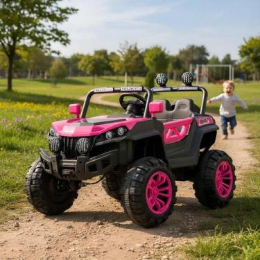 Imagem de Quadriciclo Carrinho Buggy Utv Elétrico Infantil 12v - Thundertoys, Ro