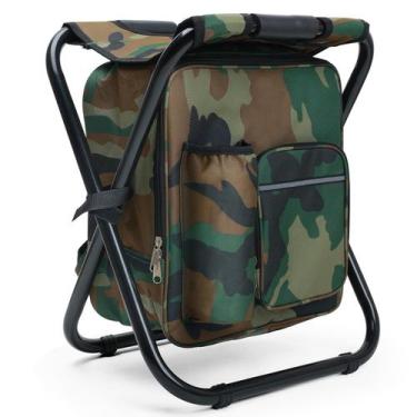 Imagem de Mochila Taburete con Cooler Integrado Outplea, Ligera y Plegable, Sopo