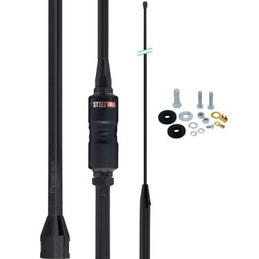 Imagem de Antena Móvel Base Embutida Black Viuva Negra Caminhão Radio Amador Px 