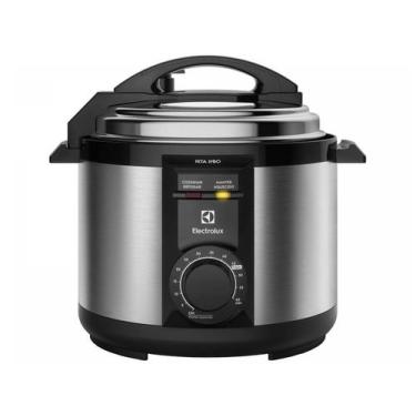 Imagem de Panela de pressão elétrica Electrolux PCE20 5L Inox 220V, Preto e Cinz