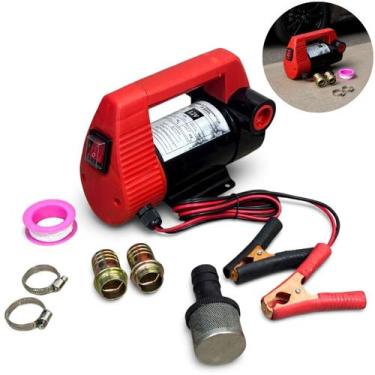 Imagem de Bomba de Transferência de Diesel 12V 150W Ferro Fundido com Filtro Vál