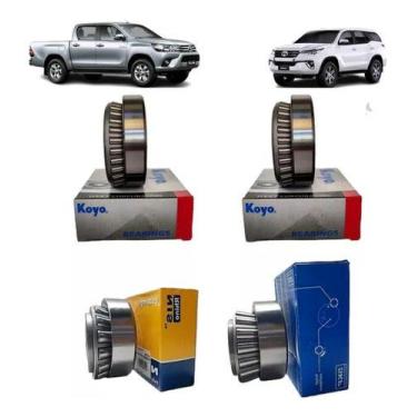 Imagem de 4 Rolamento Diferencial Traseiro Toyota Hilux Sw4 2016 A 25 - SKF KOYO