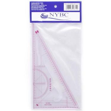 Imagem de Régua para Patchwork, Costura e Modelagem com Curvas - 20x11cm - NYBC