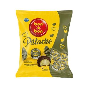 Imagem de Arcor Bon O Bon Bombom Pistache 750g 50 Unid