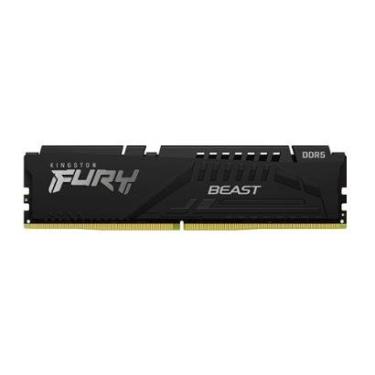Imagem de Memória RAM Kingston Fury Beast, 16GB, 5600MHz, DDR5, CL40, para Intel XMP, Preto - KF5...