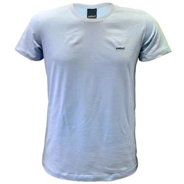 Imagem de Camiseta Colcci Comfy  Basica Slim, Azul cashmere, 11099, P