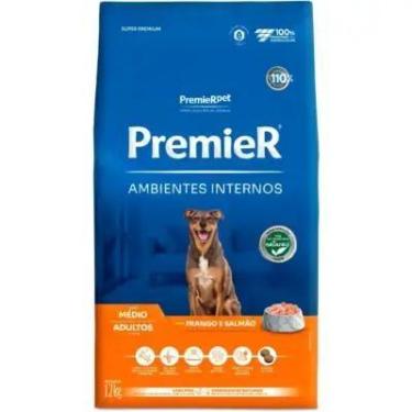 Imagem de Ração Seca Premier Ambientes Internos para cães adultos porte medio sa