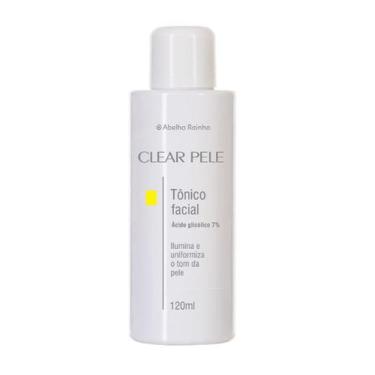 Imagem de Tônico Facial Uniformiza Pele 120ml Clear Pele Abelha Rainha
