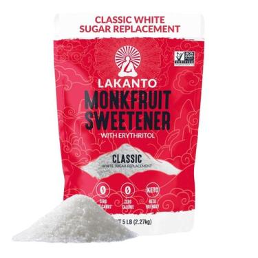 Imagem de Lakanto Classic Eritritol Adoçante p/ Dieta cetogênica 2.27kg
