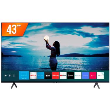 Imagem de Smart TV Samsung LED 43" Ultra HD 4K 43TU7020 Crystal 2 HDMI 1 USB Bluetooth