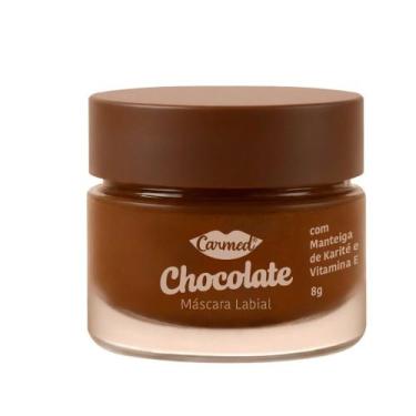 Imagem de Máscara Hidratante Labial Carmed Chocolate 8g
