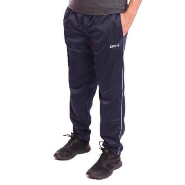 Imagem de Calça NBA Flanelada Sport Casual, Marinho, G