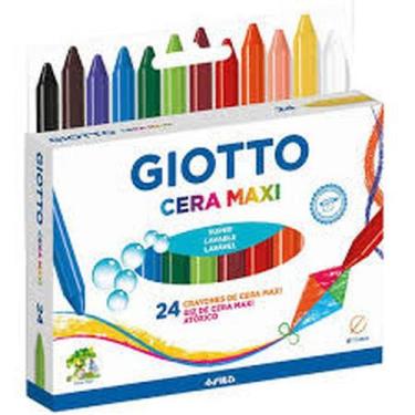 Imagem de Giz de Cera Giotto Maxi 24 Cores