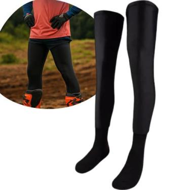 Imagem de Meião Lycra Ims Mx Protetor Motocross Trilha Enduro Preto