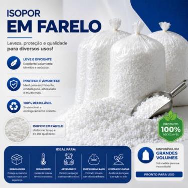 Imagem de Farelo de Isopor EPS 80 Litros EPS-Pack Neve Artificial, Embalagens, A