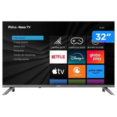 Imagem de Smart TV 32" Philco HD DLED P32CRB Roku TV 99323127 2026, 32"