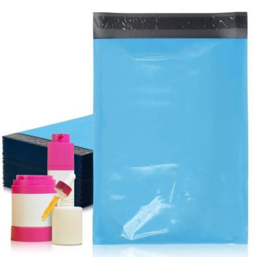 Imagem de Envelope Amiff 25x33 cm Azul Pacote com 1000 Unidades à Prova d'Água