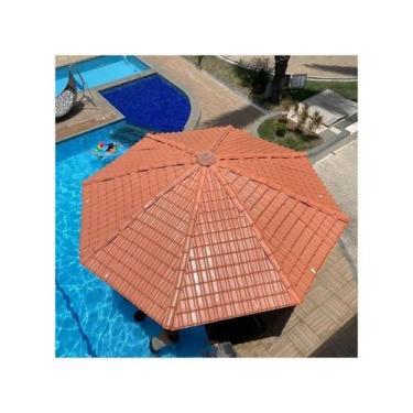 Imagem de Kit 10 Telhas Plan PVC 2,86x0,86 6 Ondas Afort