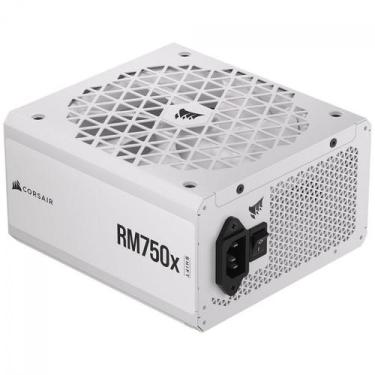 Imagem de Fonte Corsair RM750x, 750w, Shift White, 80 Plus Gold, Modular