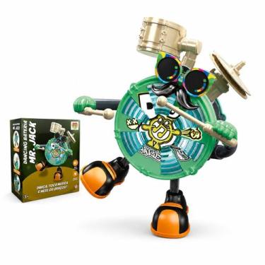 Imagem de Brinquedo Dancing Bateria e Guitarra Som e Luz - DM Toys, Dancing Bate