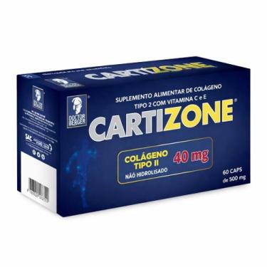 Imagem de Cartizone Colágeno Tipo II Articulações 40mg 60 Cápsulas - Doctor Berg