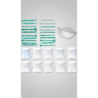 Imagem de Kit Massas Biscuit 10 Cores + Ferramentas - Congratulations Store
