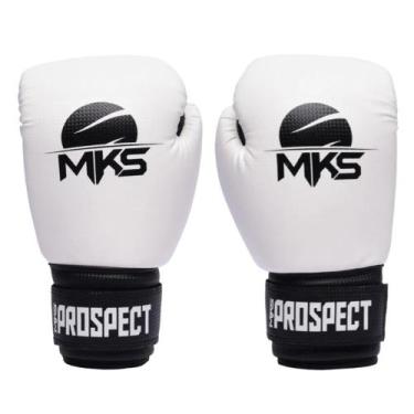 Imagem de Luva de Boxe MKS New Prospect 16oz, Branco