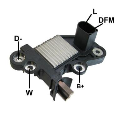 Imagem de Regulador Voltagem 5572665 Gauss Cod.ref. Fox Motor 1.0 1.6 - 14v Camp