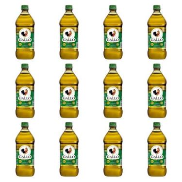 Imagem de Kit 12 Azeite De Oliva Extra Virgem Clássico Port Gallo Garrafa 2l