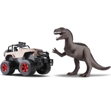 Dino Runners Carrinho com Dinossauro Usual Brinquedos - Carrinho de  Brinquedo - Magazine Luiza