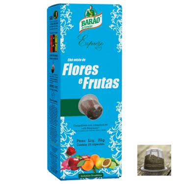 Imagem de Chá Flores e Frutas Cápsula Barão Expresso 10 cápsulas 22g Barão de Cotegipe 
