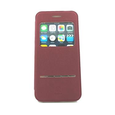 Imagem de BASEUS "Terse Leather Case" Series Wallet Style Cover for iPhone 6 (4.7 Inch Screen) (HDBS-I6-4.7-5)