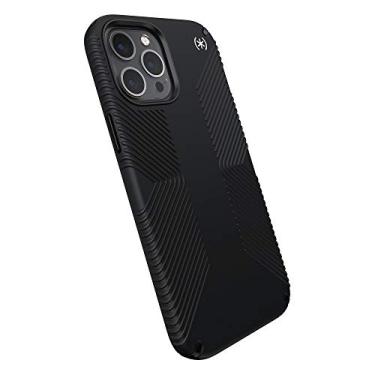 Imagem de Speck Produtos Presidio2 Grip Capa para iPhone 12 Pro Max, preto/preto/branco