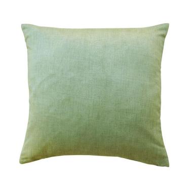 Imagem de Capa De Almofada Vivain Suede Mesclado Verde Claro