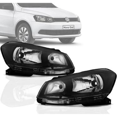 Imagem de Farol Simples Vw Gol G6 Saveiro 2013 2014 2015 2016 Unidade