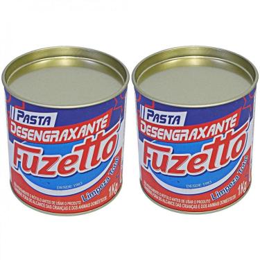 Imagem de Kit 2 Pastas Areisosa Desengraxante Fuzetto 1 Kg