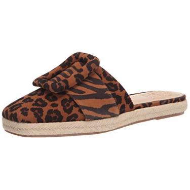 Imagem de Vince Camuto Mule feminina Jinannie Alpargata, Leopardo, 6.5