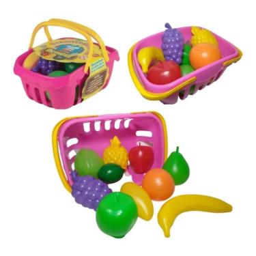 Imagem de Brincando De Casinha Cesta De Frutas  8604 Braskit