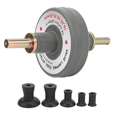 Imagem de Acessório de ferramenta de lapidação de válvula, kit de ferramentas de lapidação de válvula com 5 placas de sucção, 1000 rpm a 1250 rpm, velocidade de trabalho pequena para válvula de motor para automóveis, motocicletas, quadriciclos