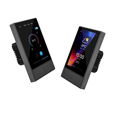 Imagem de SONOFF Nspanel Interruptor Inteligente, Interruptor Doméstico Inteligente de Detecção de Temperatura, Wi-Fi Controle De Tela Sensível Ao Toque, 2 Botões, Compatível com Alexa (2-NSpanel-US)