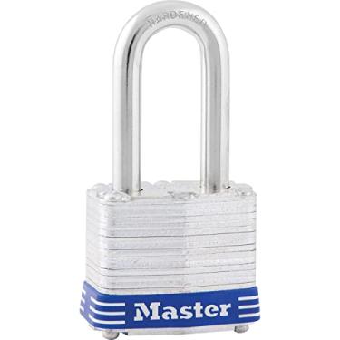Imagem de Master Lock, LLC Cadeado longo 3DLF com manilha de 3,5 cm, à prova de ferrugem