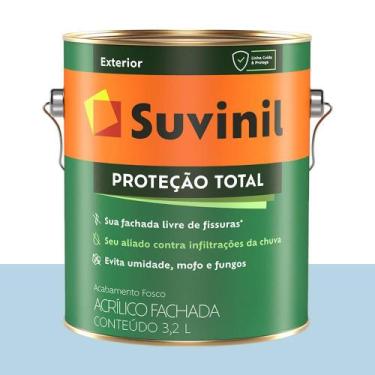 Tinta Acrílica Acetinada Suvinil Azul-royal 800 ml - Loja Online